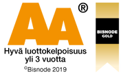 AA hyvä luottokelpoisuus -logo